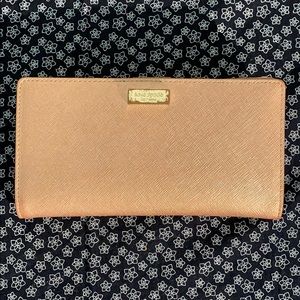 Kate spade rose gold wallet